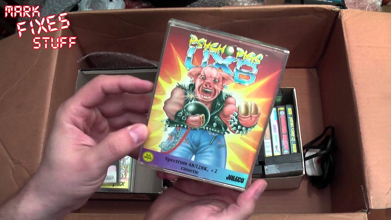 Mystery 8 Bit Box Opening: A disc based system!