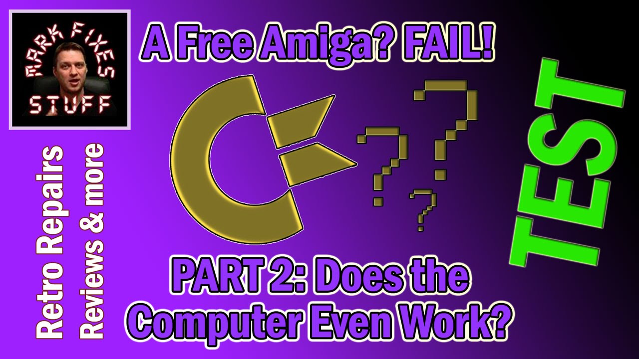 (UPDATE) A free Amiga A600? I think NOT! PART II: Does It Work?