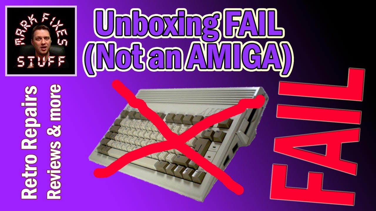 A free Amiga A600?  I think NOT! Unsurprise Package Opening (sadface)…