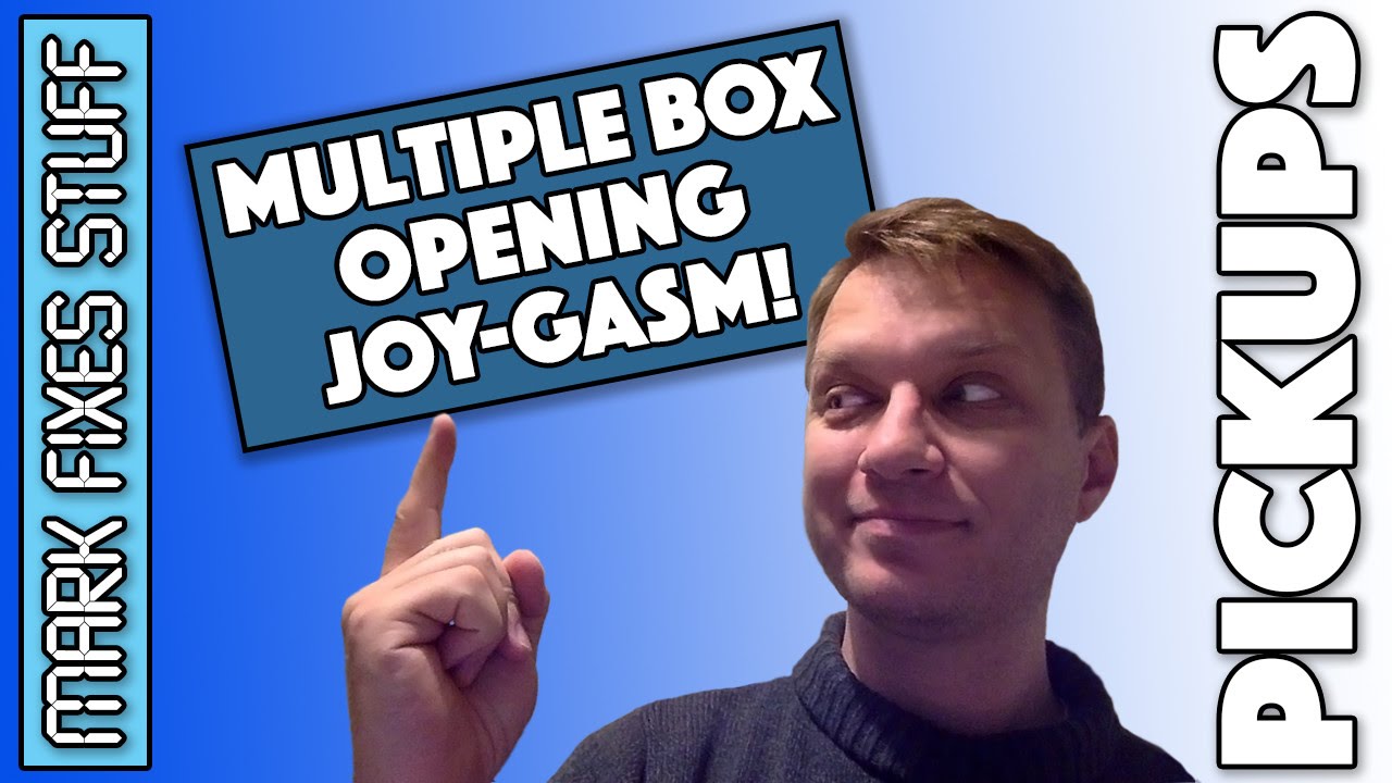 Multiple Box Opening Joygasm: Geeky Toys and Retro Computing Things!