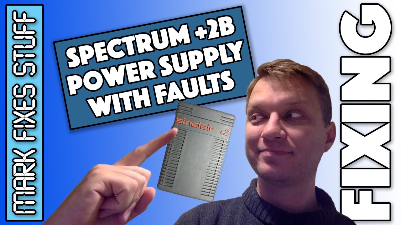 Sinclair Spectrum 128k +2A/B Power Supply (PSU): Common Fix and Causes of Failure
