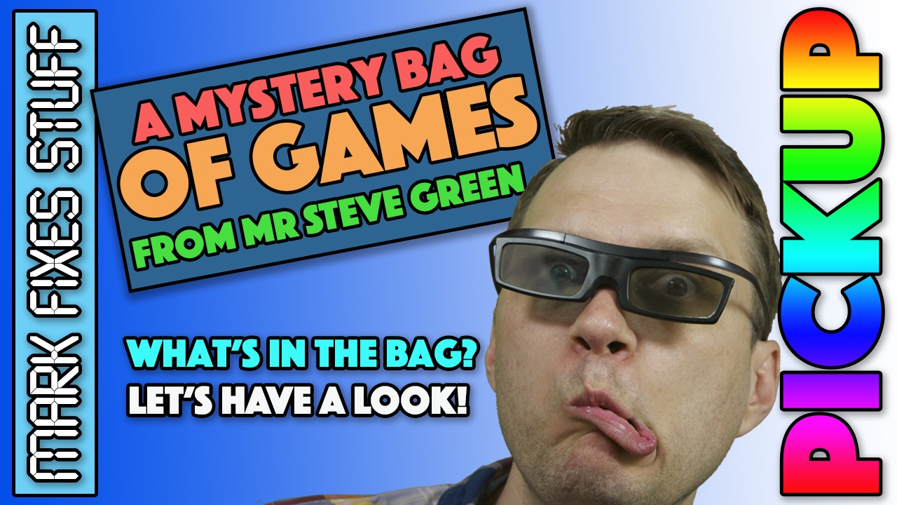 Emptying Steve Green’s Mysterious Sack of Electron, Spectrum, BBC, Commodore and Atari games!