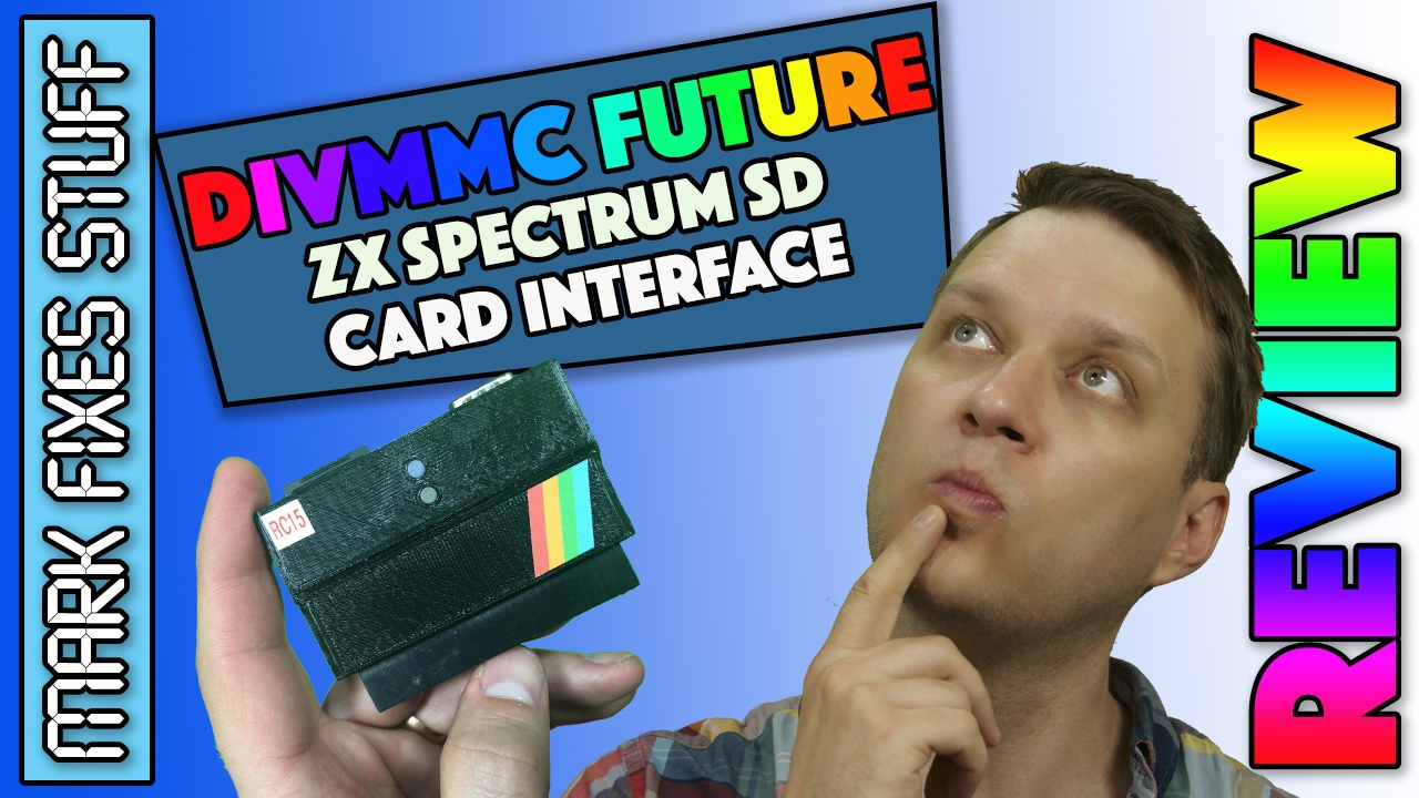 Review: DivMMC Future, A new SD Card device for Sinclair Spectrum from The Future Was 8 Bit!