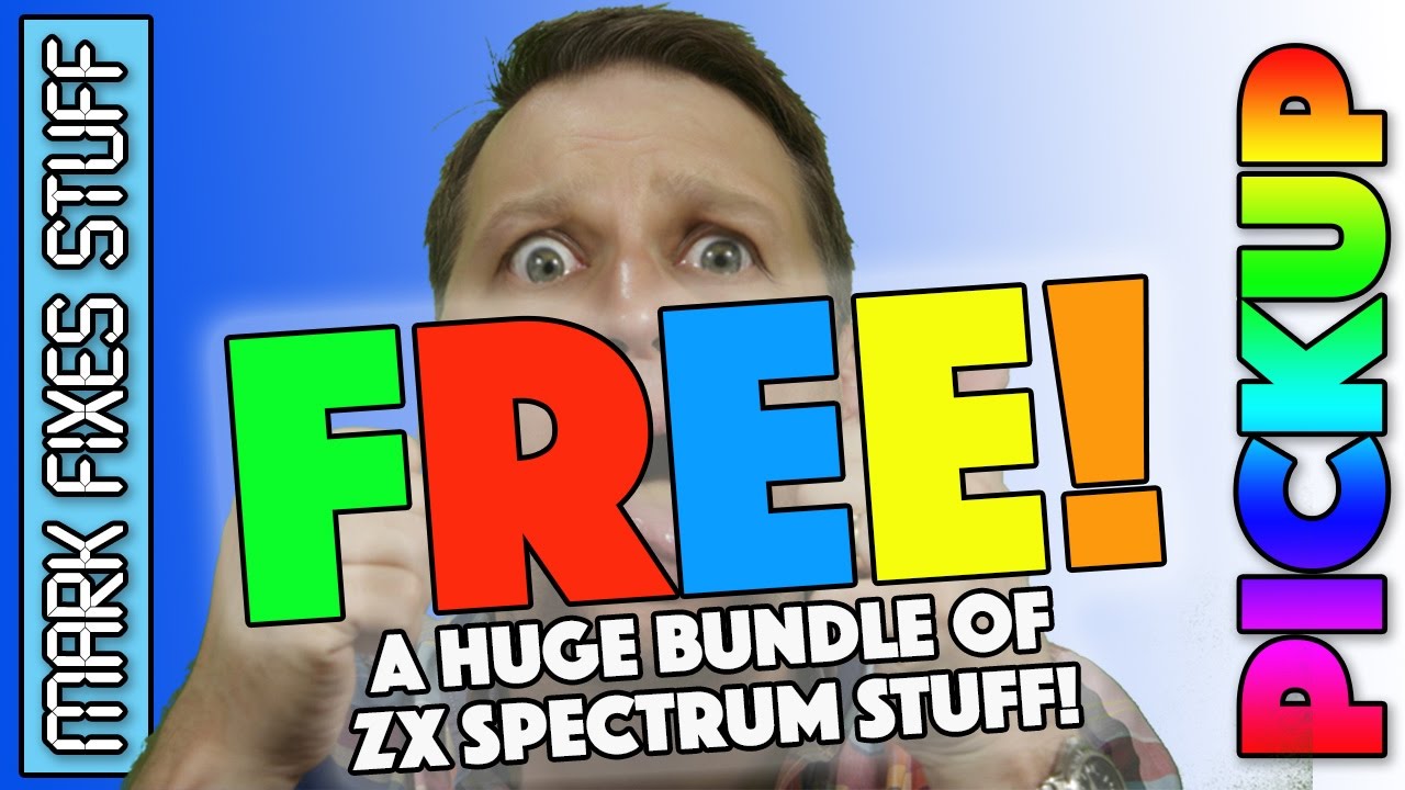 An AWESOME and FREE box of ZX Spectrum stuff from Dave Pucknell!