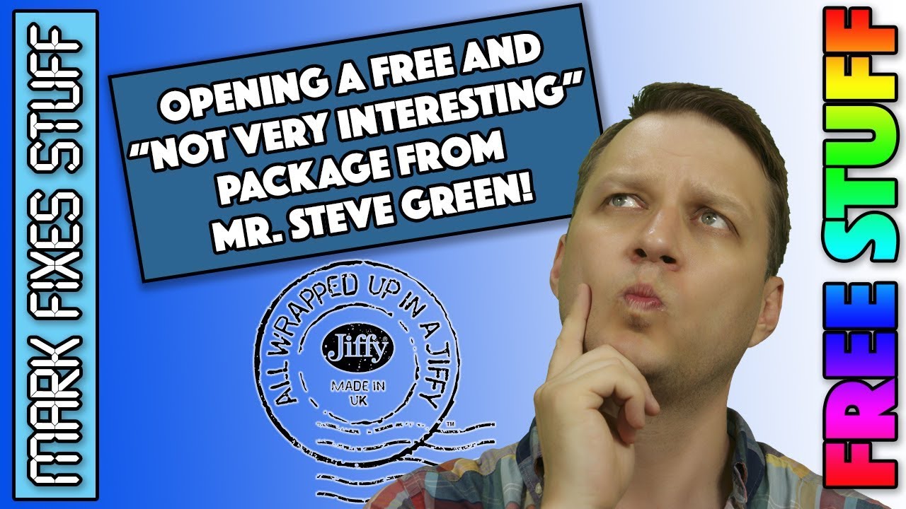 A “Not Very Interesting” package from Steve Green
