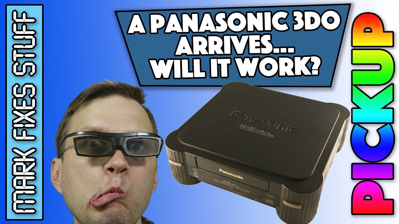 Unboxing and testing a Panasonic 3DO: Will it power on? 3DO REAL FZ-1