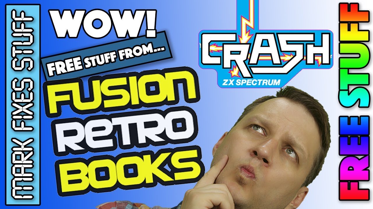 Amazing Free Stuff from Fusion Retro Books! New Retro gaming magazine and annual!