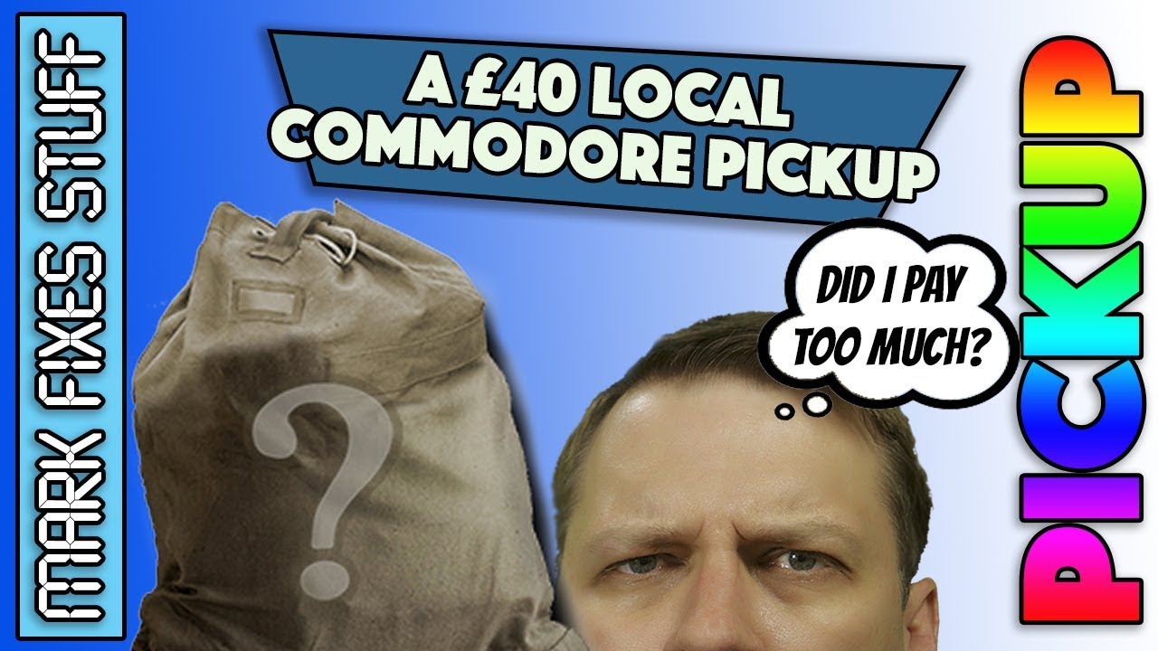 A local C64 pickup for £40… was I ripped off? Commodore 64 Pickup!