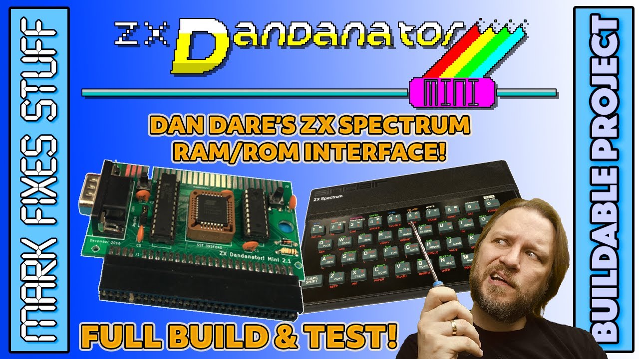 Building the ZX Dandanator Mini 2.1 for the ZX Spectrum: Flash RAM ROM Interface