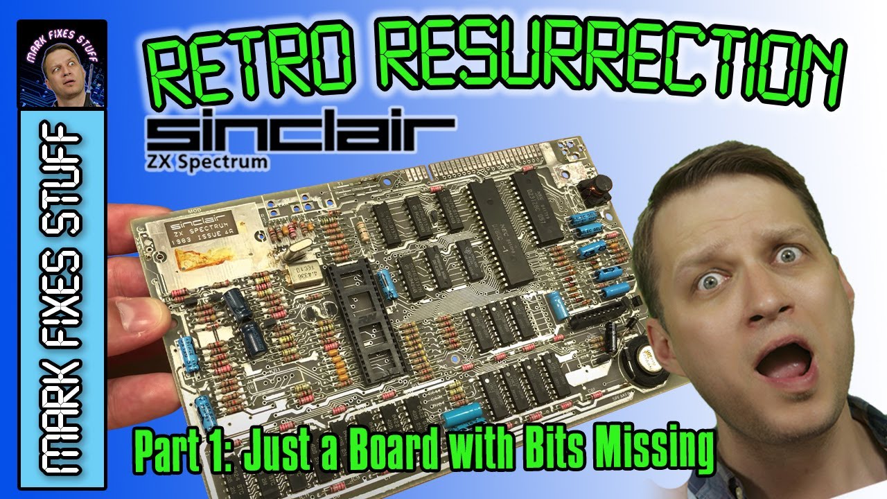 Sinclair Spectrum Retro Resurrection Ep1: Inspection