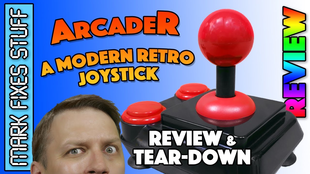 Reviewing the ArcadeR Joystick plus Tear Down! Retro Radionics Arcade Stick!