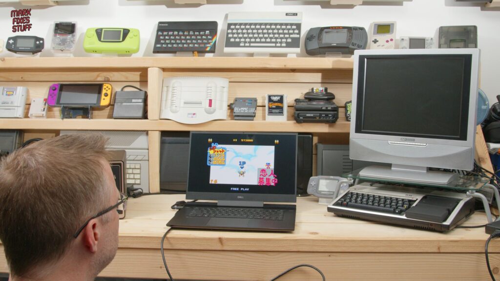 Playing retro games from a browser using RetroAssembly running on the UGREEN NAS DXP4800 GT