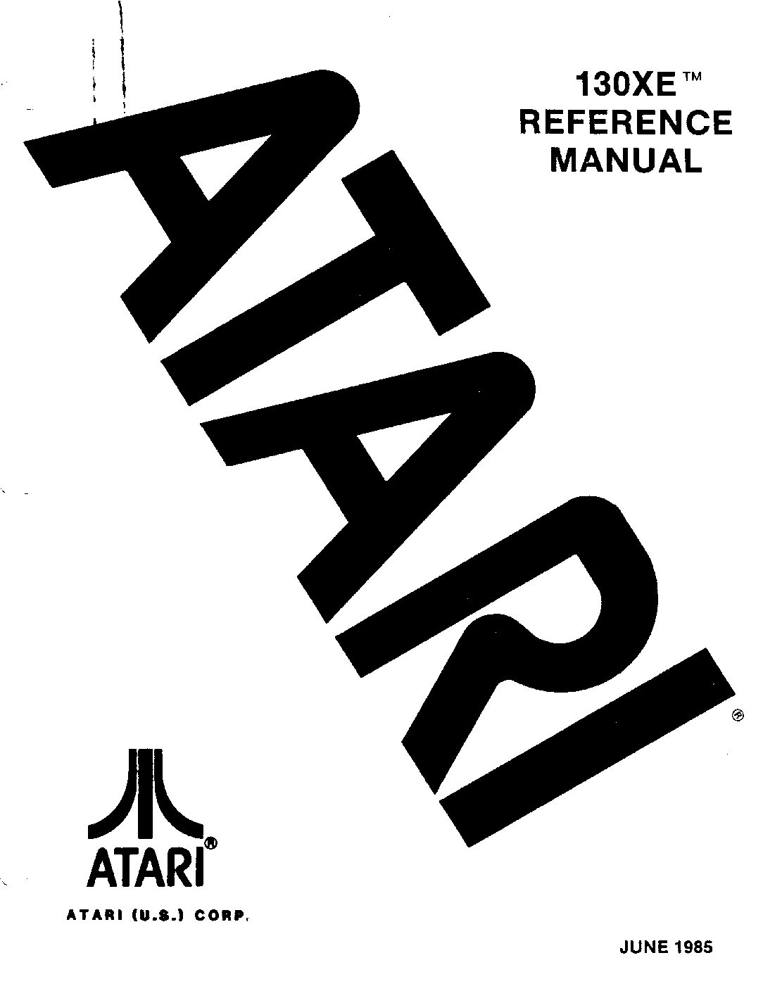 Atari 130XE Reference Manual (PDF)