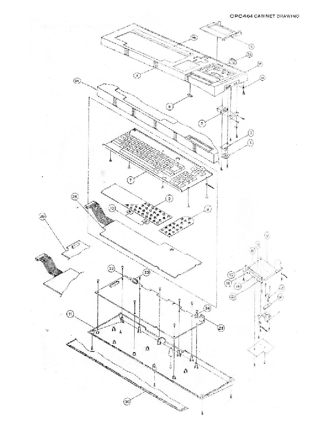Amstrad CPC464 Service Manual (PDF)