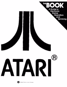 Atari “The Book”: A Guide to Electronic Game Operation and Servicing (1980 PDF)