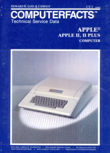 Sams Computerfacts CC1: Apple II and II Plus Service Data (PDF)