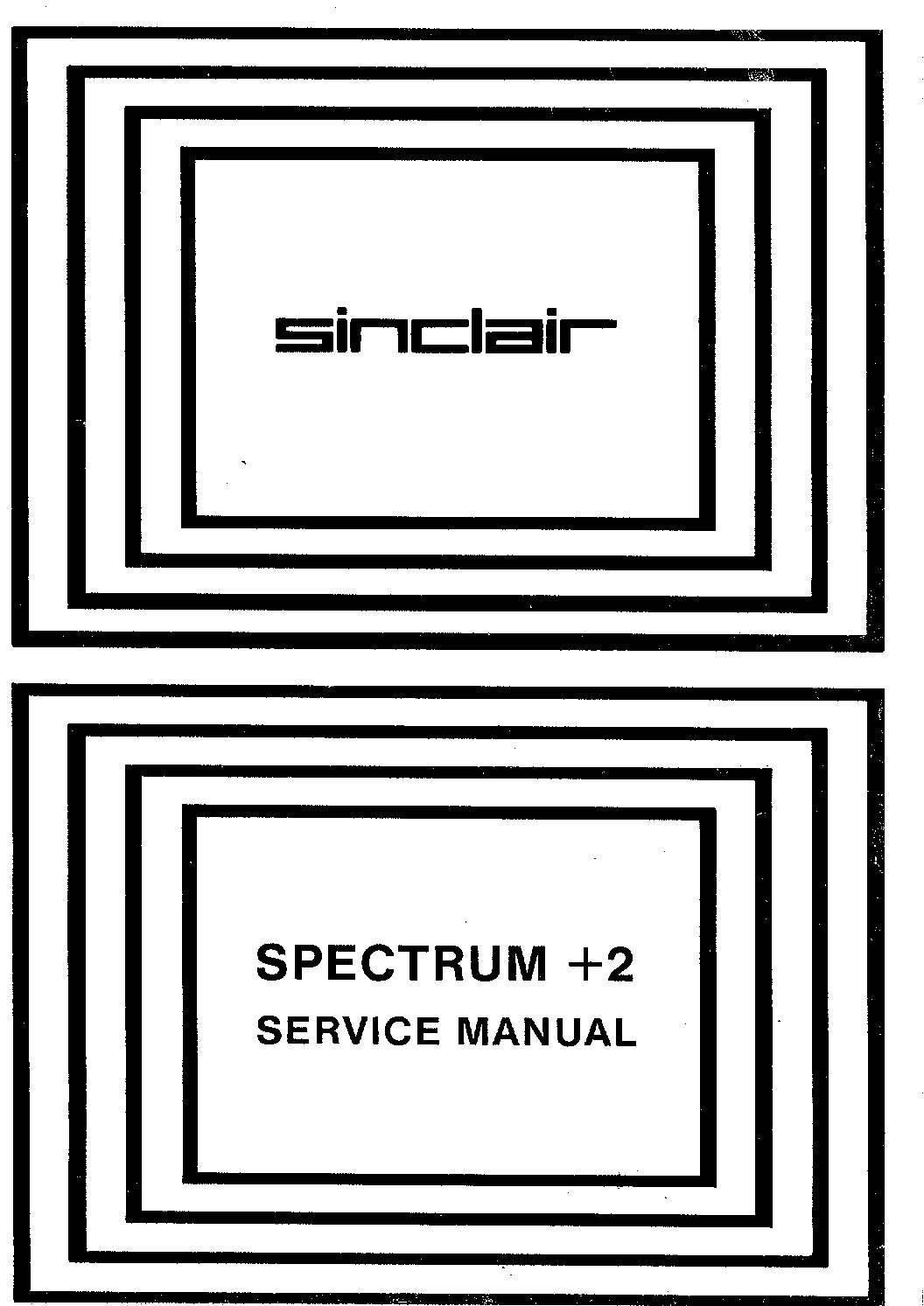 Sinclair ZX Spectrum +2 Service Manual (PDF)