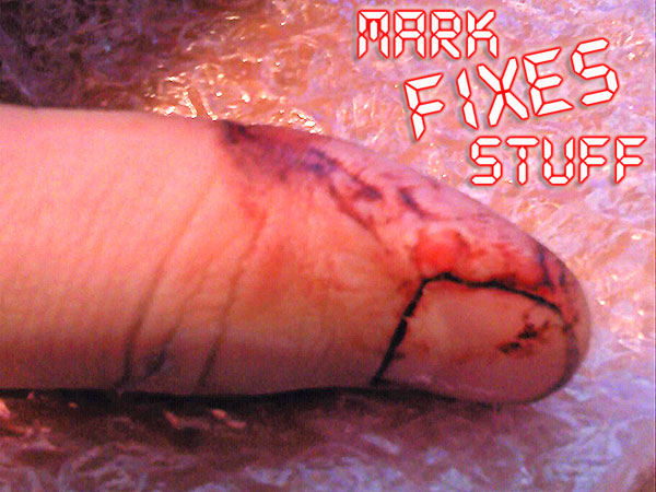 Ow! Bloody owwww-owww-owww!